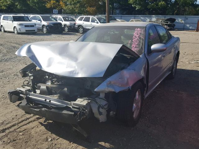 1G3NL52E31C272223 - 2001 OLDSMOBILE ALERO GL SILVER photo 2