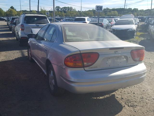 1G3NL52E31C272223 - 2001 OLDSMOBILE ALERO GL SILVER photo 3