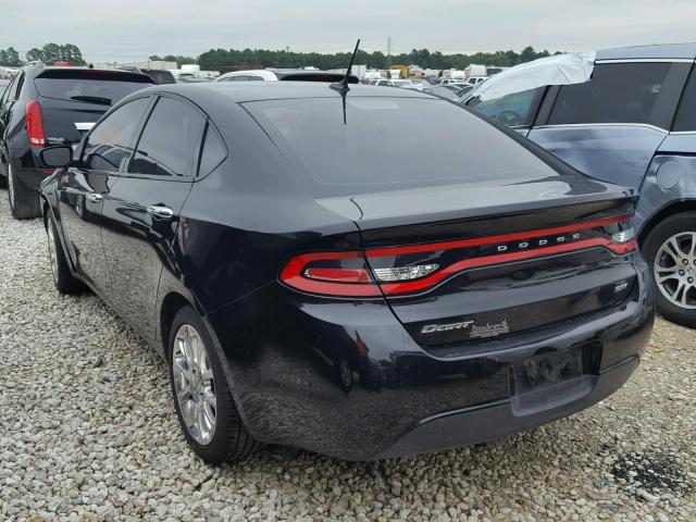 1C3CDFFA5GD817945 - 2016 DODGE DART SXT S BLACK photo 3