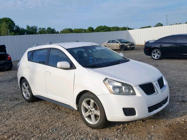 5Y2SM67009Z469524 - 2009 PONTIAC VIBE WHITE photo 1