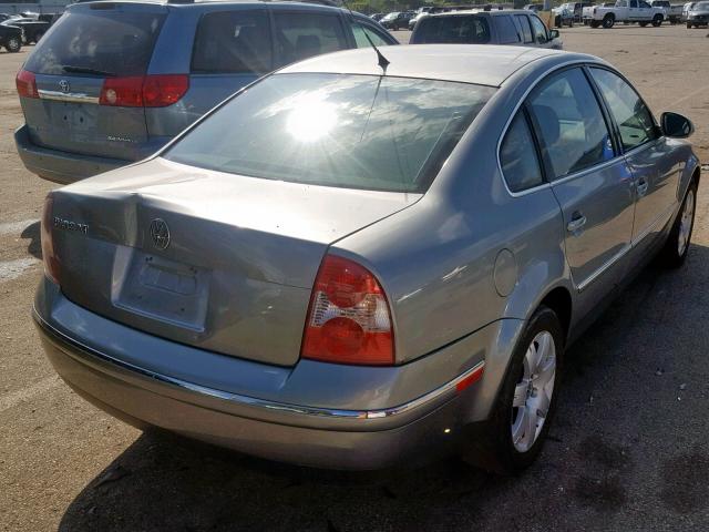 WVWAD63B55E055594 - 2005 VOLKSWAGEN PASSAT GLS SILVER photo 4