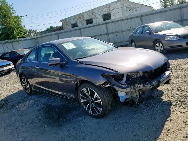 1HGCT2B80HA006486 - 2017 HONDA ACCORD EXL GRAY photo 1