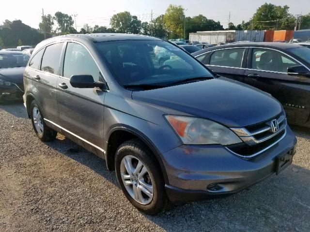 3CZRE4H54AG707397 - 2010 HONDA CR-V EX GRAY photo 1