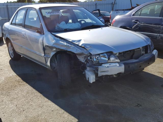 JM1BJ225130100333 - 2003 MAZDA PROTEGE DX SILVER photo 1