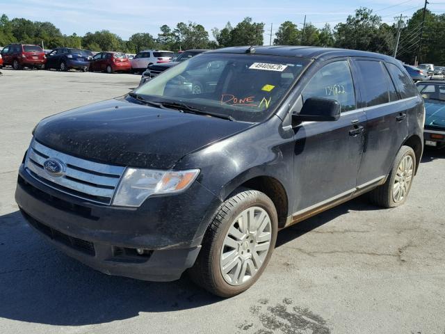 2FMDK39C78BA76010 - 2008 FORD EDGE LIMIT BLACK photo 2