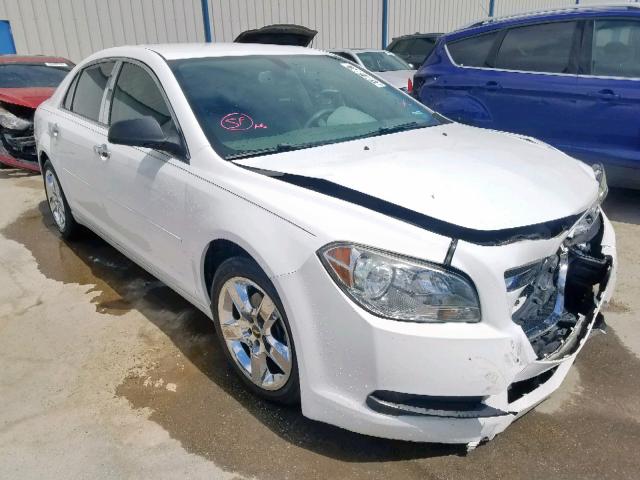 1G1ZB5E15BF282046 - 2011 CHEVROLET MALIBU LS WHITE photo 1