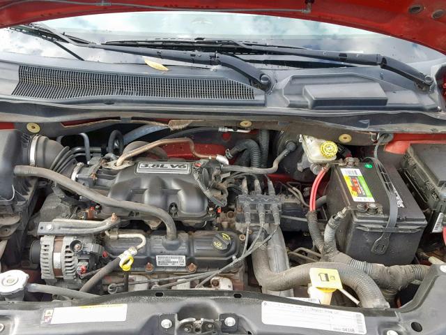 2A4RR5D15AR213797 - 2010 CHRYSLER TOWN & COU RED photo 7