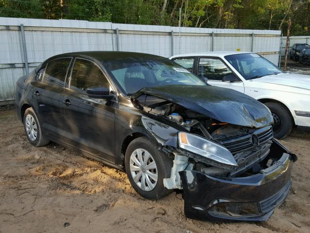 3VW1K7AJ8DM229511 - 2013 VOLKSWAGEN JETTA BASE 黑色 照片 1