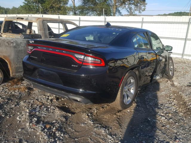 2C3CDXHG2GH339123 - 2016 DODGE CHARGER SX BLACK photo 4