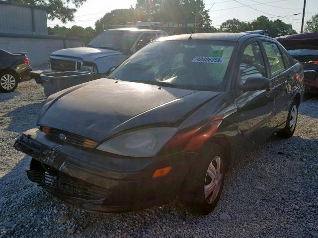 1FAFP33P03W210606 - 2003 FORD FOCUS LX BLACK photo 2