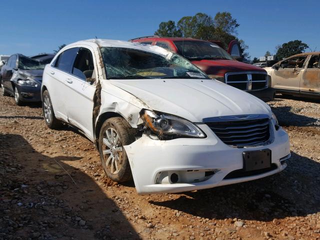 1C3CCBBB9DN592414 - 2013 CHRYSLER 200 TOURIN WHITE photo 1