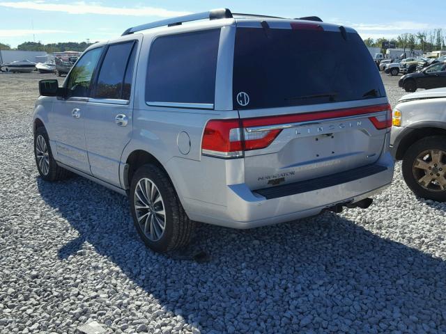5LMJJ2JT7FEJ03121 - 2015 LINCOLN NAVIGATOR SILVER photo 3