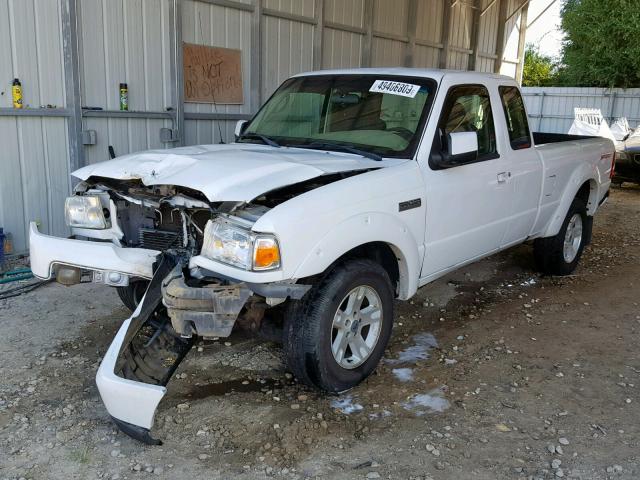 1FTYR14U36PA70667 - 2006 FORD RANGER SUP WHITE photo 2