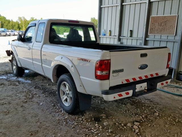 1FTYR14U36PA70667 - 2006 FORD RANGER SUP WHITE photo 3