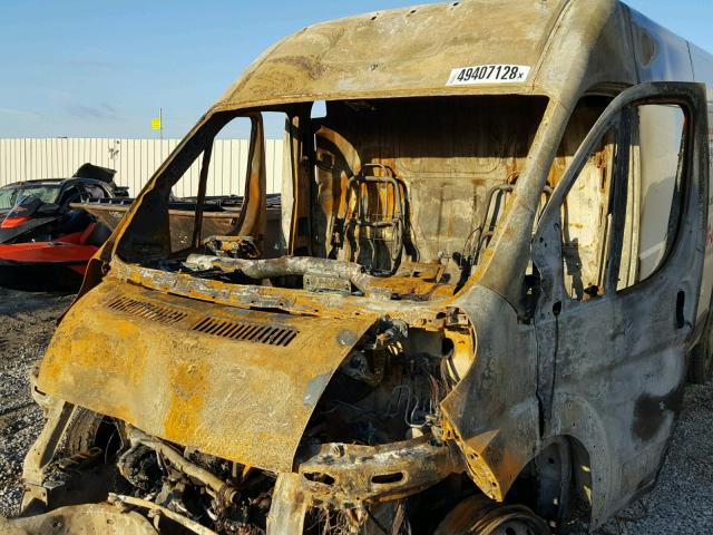 3C6TRVDG9GE110089 - 2016 RAM PROMASTER 烧焦的 照片 9