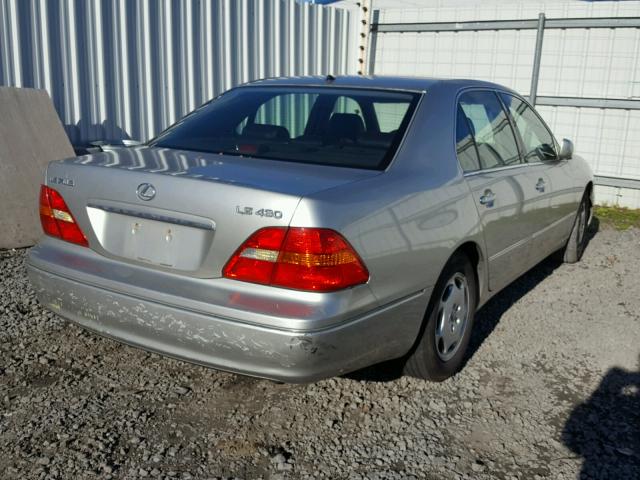 JTHBN30F310026009 - 2001 LEXUS LS 430 SILVER photo 4