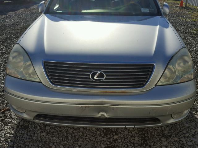 JTHBN30F310026009 - 2001 LEXUS LS 430 SILVER photo 7