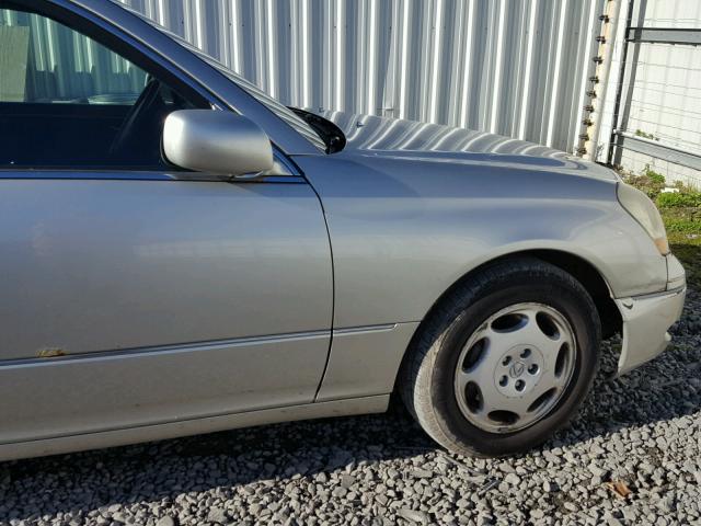 JTHBN30F310026009 - 2001 LEXUS LS 430 SILVER photo 9