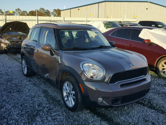 WMWZC5C57BWL55439 - 2011 MINI COOPER S C BROWN photo 1