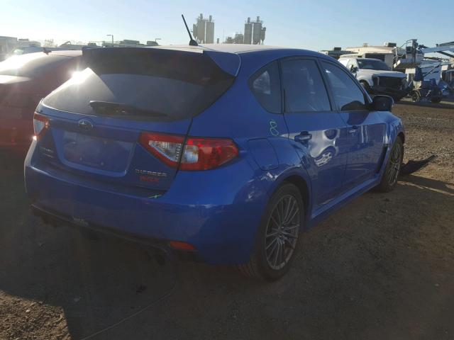 JF1GR7E60EG233097 - 2014 SUBARU IMPREZA WR BLUE photo 4