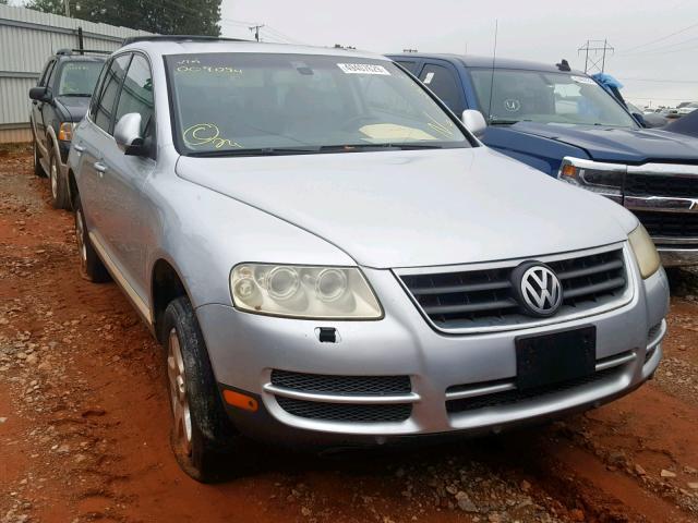 WVGBG77L05D009094 - 2005 VOLKSWAGEN TOUAREG 3. SILVER photo 1