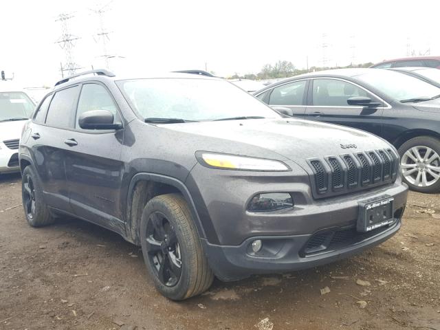 1C4PJLDS9HW596209 - 2017 JEEP CHEROKEE L GRAY photo 1