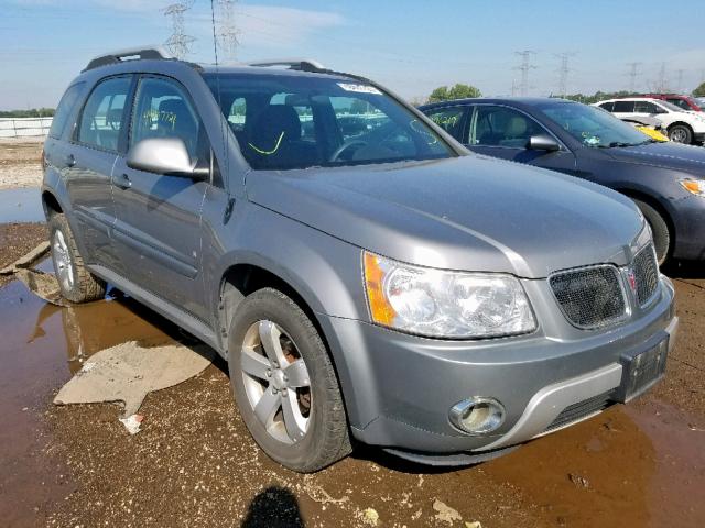 2CKDL73F666115289 - 2006 PONTIAC TORRENT GRAY photo 1