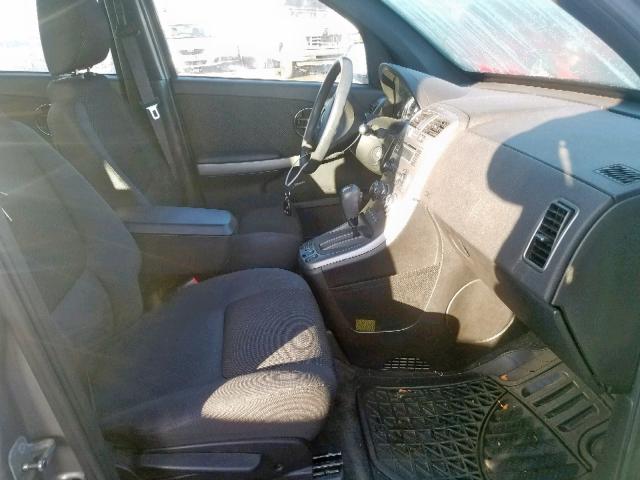 2CKDL73F666115289 - 2006 PONTIAC TORRENT GRAY photo 5