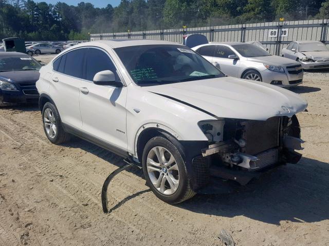 5UXXW3C52G0M89824 - 2016 BMW X4 XDRIVE2 WHITE photo 1