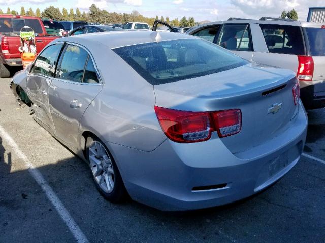 1G11D5SR0DF172381 - 2013 CHEVROLET MALIBU 1LT 银色 照片 3
