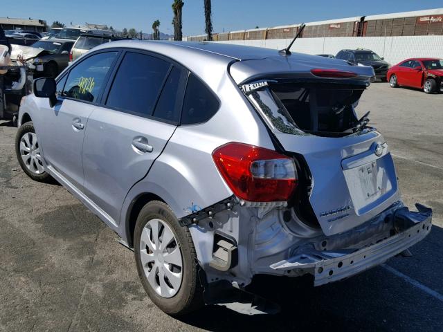 JF1GPAA66E9310827 - 2014 SUBARU IMPREZA BA SILVER photo 3