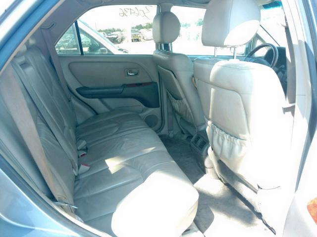 JTJGF10U110111158 - 2001 LEXUS RX 300 SILVER photo 6