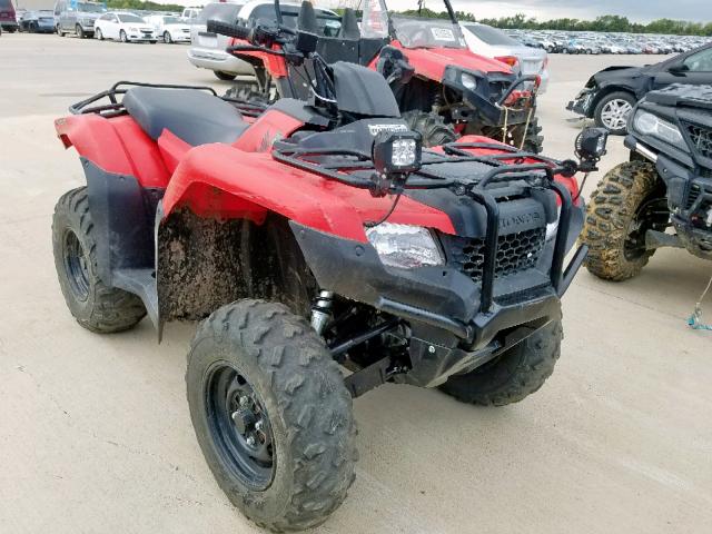 1HFTE4714G4101796 - 2016 HONDA TRX420 FA RED photo 1