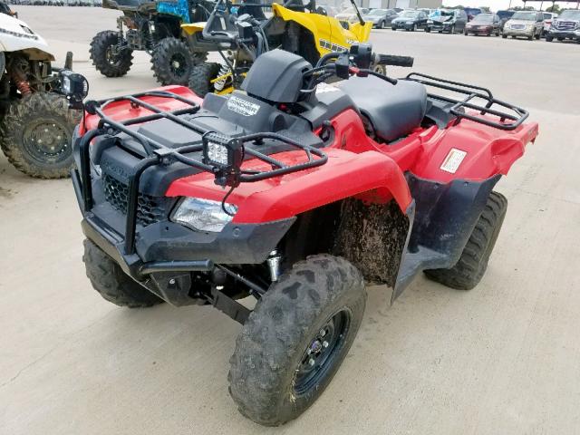 1HFTE4714G4101796 - 2016 HONDA TRX420 FA RED photo 2