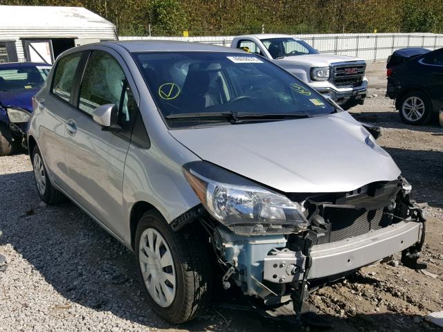 VNKKTUD33GA060894 - 2016 TOYOTA YARIS L SILVER photo 1