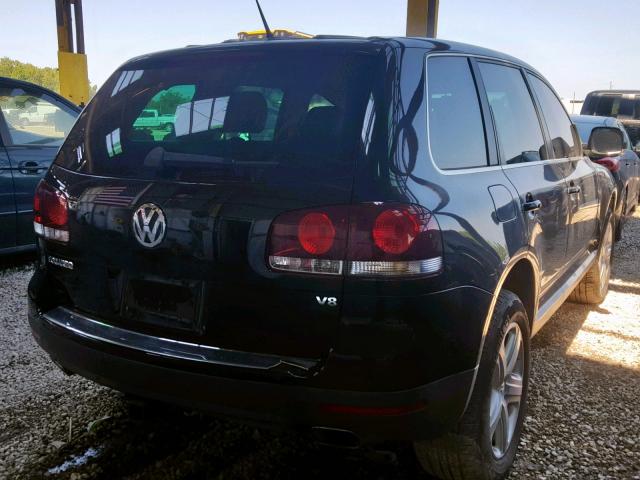 WVGMM77L86D015678 - 2006 VOLKSWAGEN TOUAREG 4. BLACK photo 4