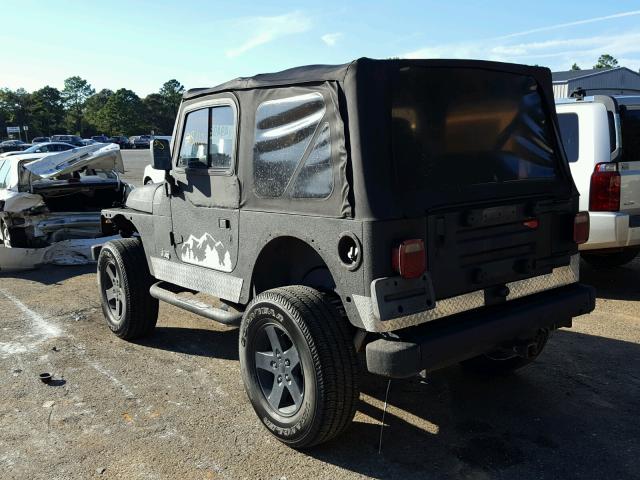 1J4FY19S8XP479406 - 1999 JEEP WRANGLER / BLACK photo 3