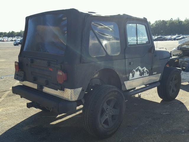 1J4FY19S8XP479406 - 1999 JEEP WRANGLER / BLACK photo 4