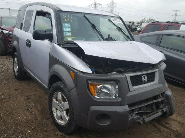 5J6YH28594L026232 - 2004 HONDA ELEMENT EX SILVER photo 1