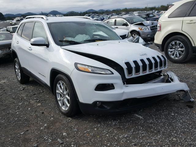 1C4PJLCS0FW672110 - 2015 JEEP CHEROKEE L WHITE photo 1