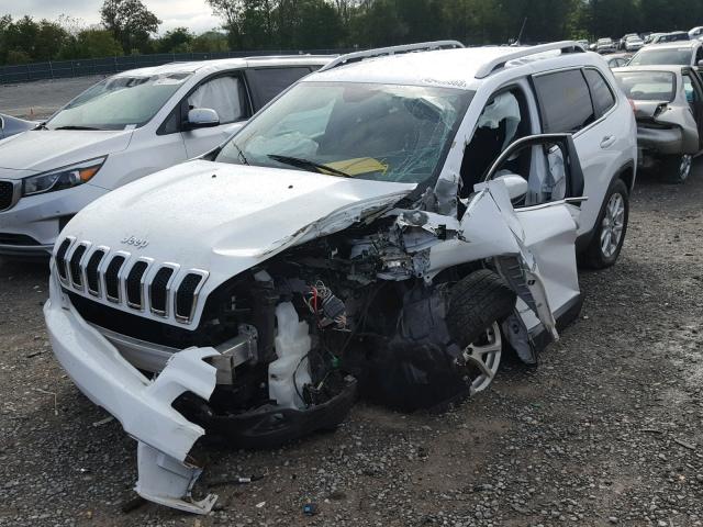 1C4PJLCS0FW672110 - 2015 JEEP CHEROKEE L WHITE photo 2