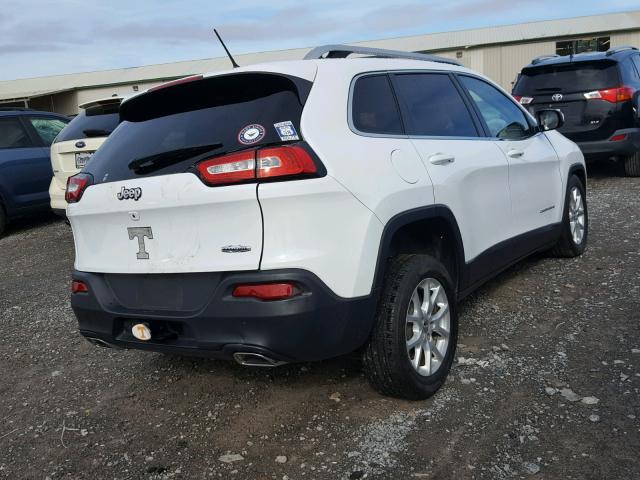 1C4PJLCS0FW672110 - 2015 JEEP CHEROKEE L WHITE photo 4