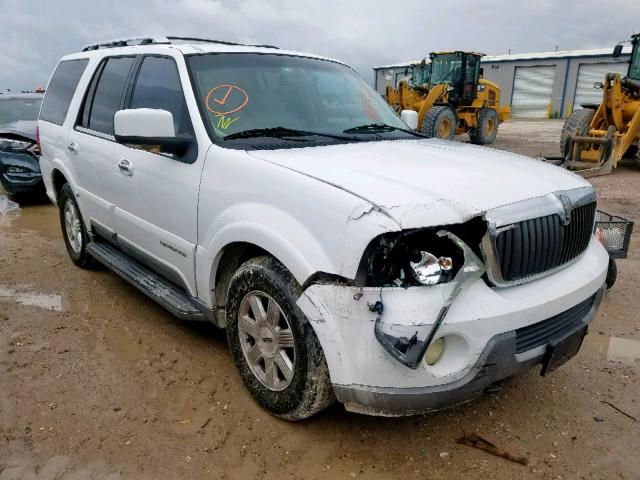 5LMFU28R03LJ38288 - 2003 LINCOLN NAVIGATOR WHITE photo 1