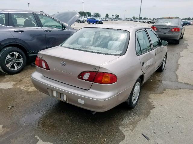 2T1BR12E2XC165321 - 1999 TOYOTA COROLLA VE BEIGE photo 4