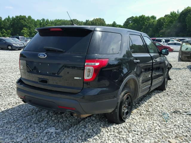 1FM5K8AR4EGA64998 - 2014 FORD EXPLORER P BLACK photo 4