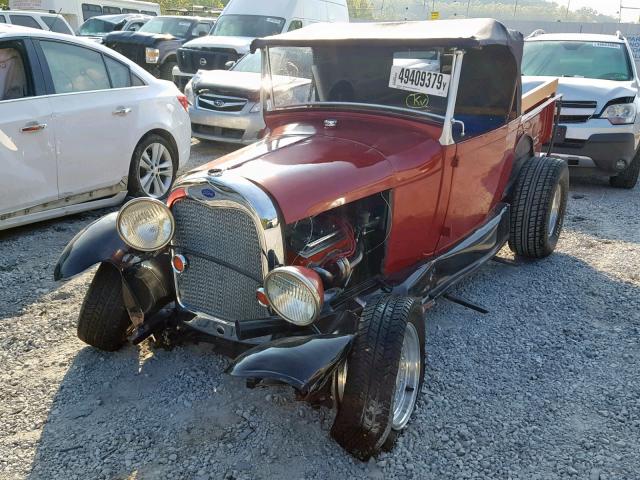 971331 - 1929 FORD PICK UP MAROON photo 2