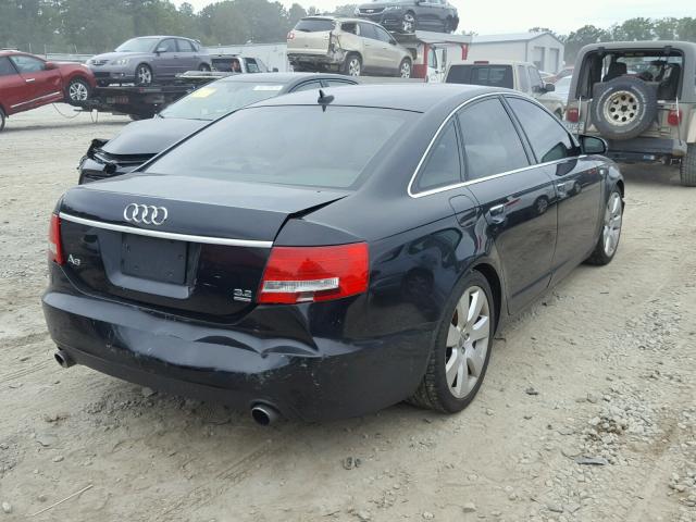 WAUDH74F77N119949 - 2007 AUDI A6 3.2 QUA BLACK photo 4