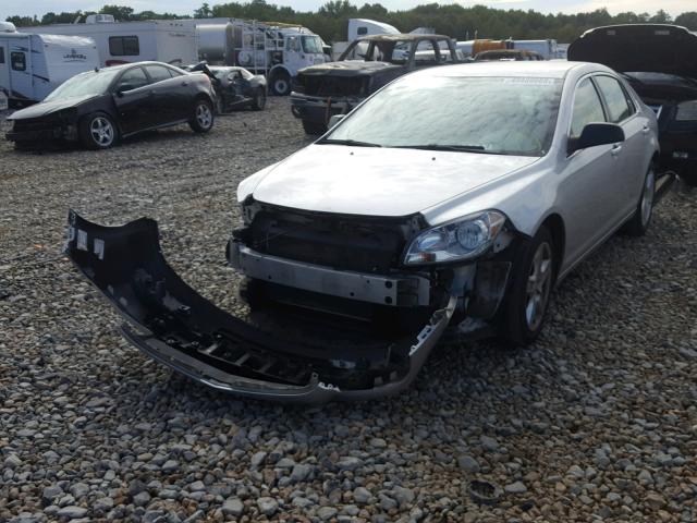 1G1ZA5EU3CF289043 - 2012 CHEVROLET MALIBU LS SILVER photo 2