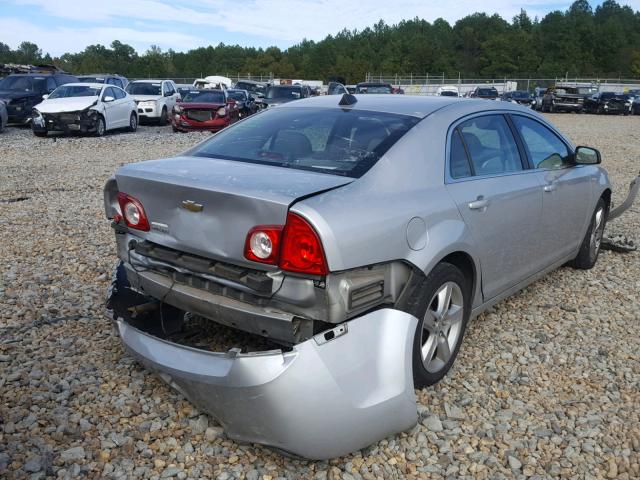 1G1ZA5EU3CF289043 - 2012 CHEVROLET MALIBU LS SILVER photo 4