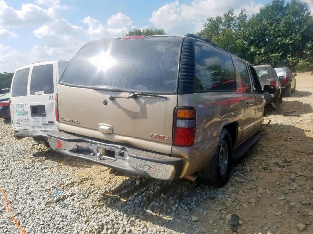 1GKFK16Z75R138464 - 2005 GMC YUKON XL K TAN photo 4